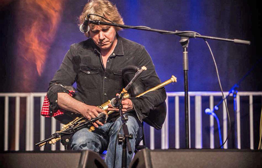 John McSherry at the Jim Dowling Uilleann Pipe and Trad Festival