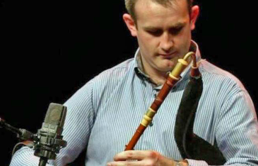 Padraig McGovern at the Jim Dowling Uilleann Pipe and Trad Festival